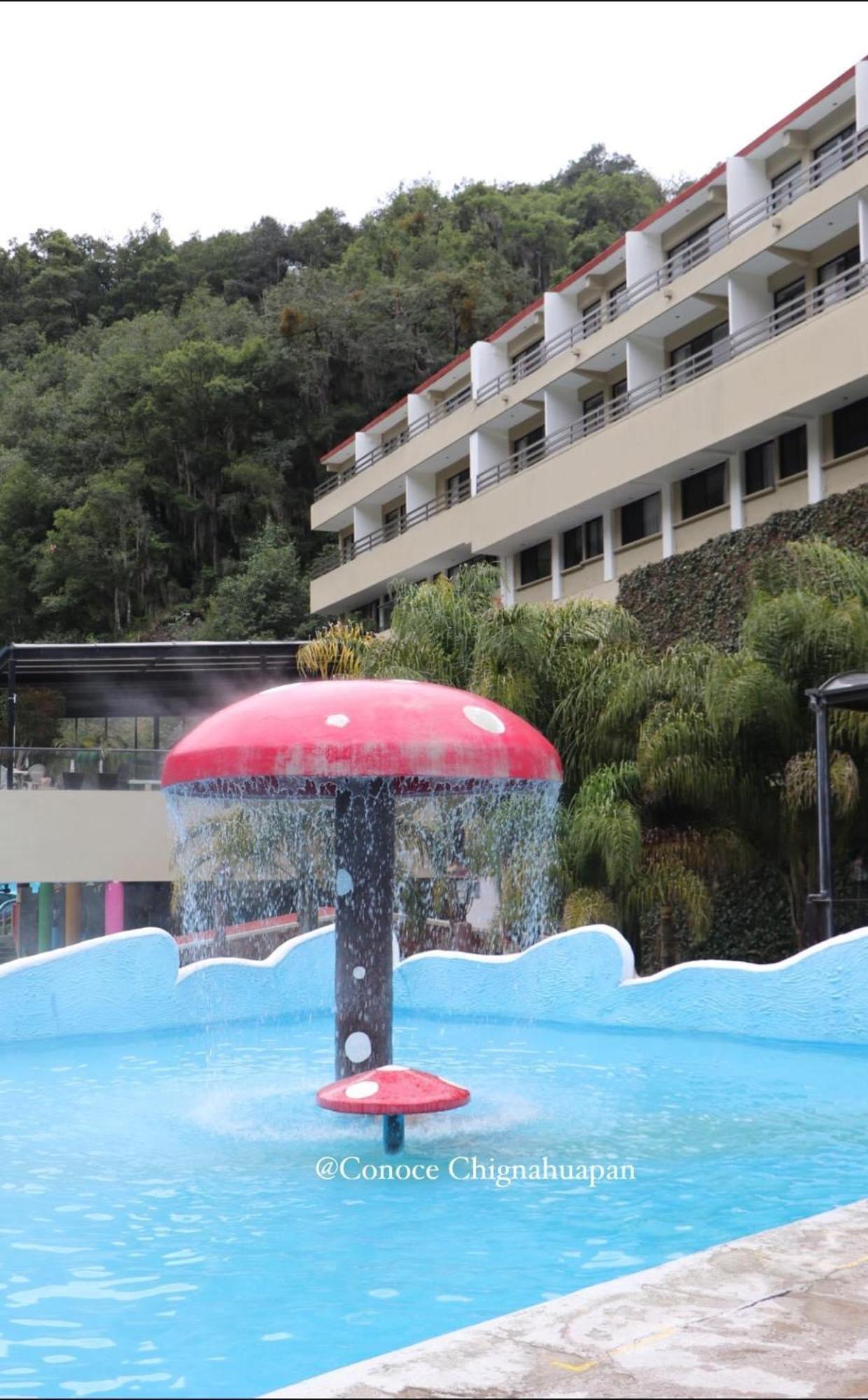 Hotel Y Aguas Termales De צ'יגנהופאן מראה חיצוני תמונה